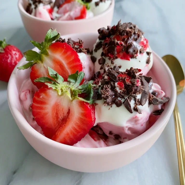 Delicious Viral Chocolate Strawberry Yogurt Clusters