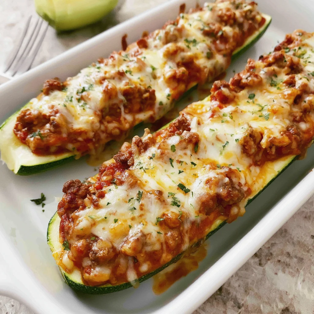 Easy Zucchini Boats