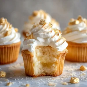 Golden Angel Food Cupcakes That Will Wow Your Guests