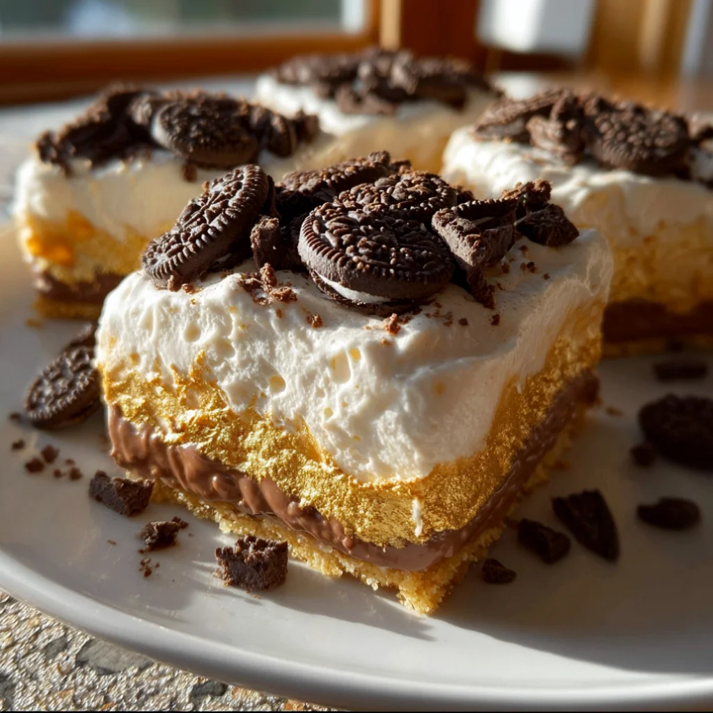 Golden Oreo desserts