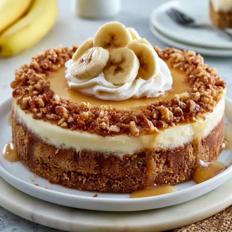 banana bread cheesecake