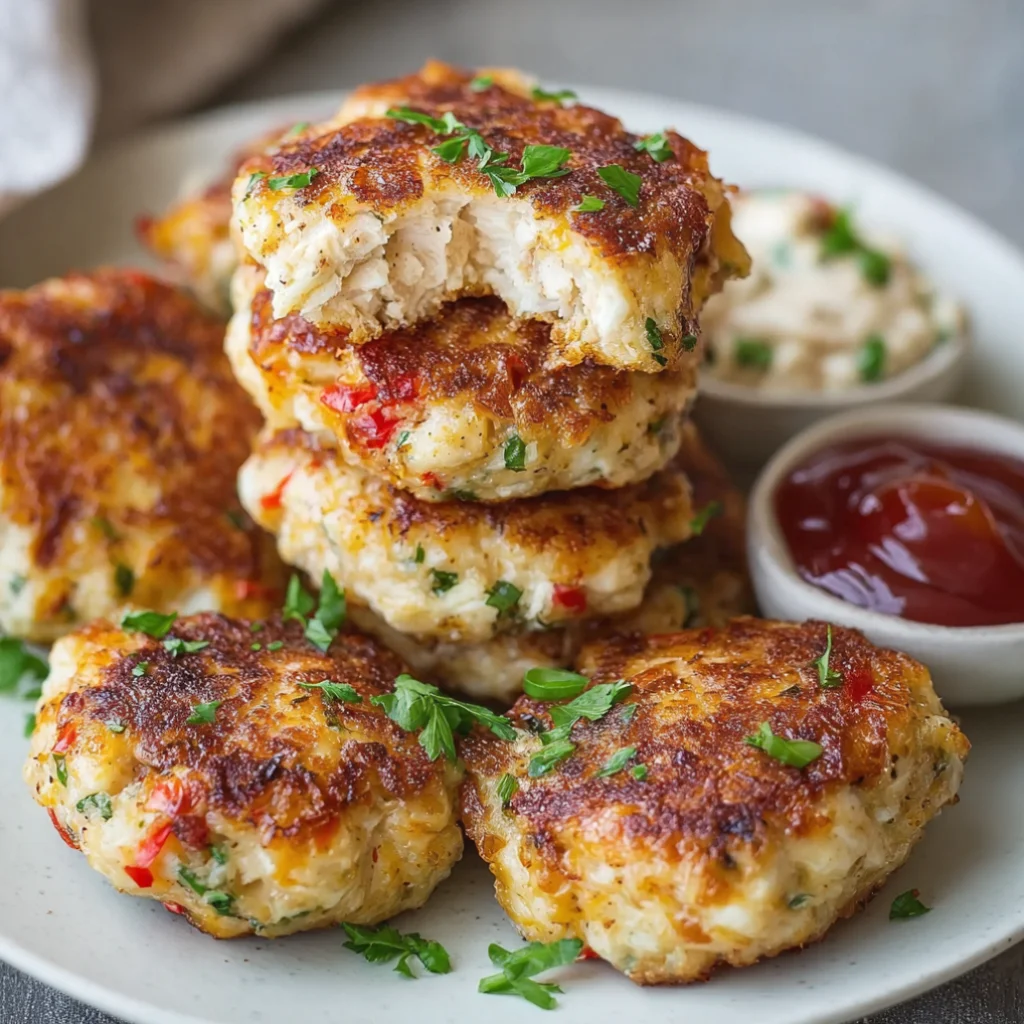 Chicken fritters