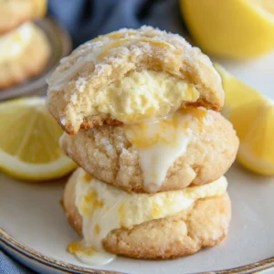 Lemon Cheesecake Cookies