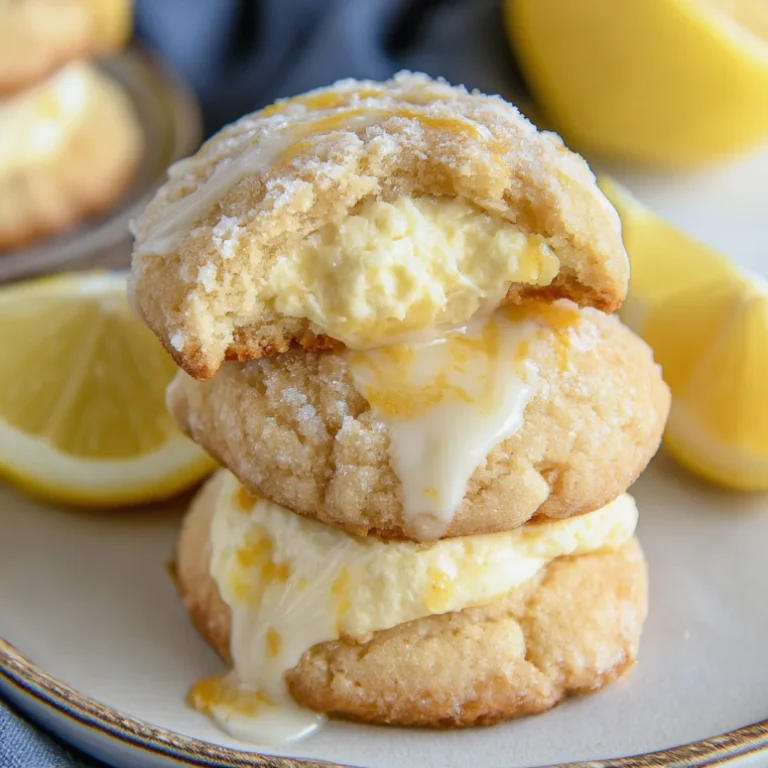 Lemon Cheesecake Cookies