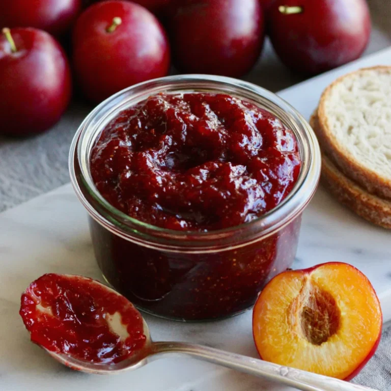 slow cooker plum butter