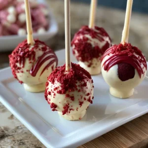 Red Velvet Cake Pops