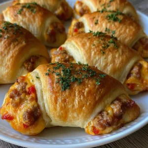 Rotel Sausage & Cream Cheese Crescents & Easy and Affordable