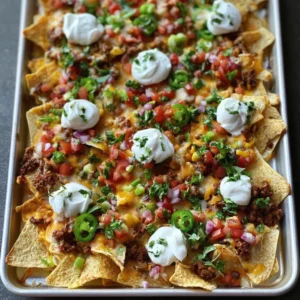Sheet Pan Loaded Nachos: Game Day Style for Ultimate Flavor