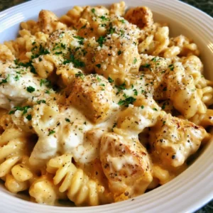 Slow Cooker Creamy Chicken Pasta