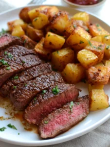 Steak and Potatoes Air Fryer: A Mouthwatering 35-Minute Meal