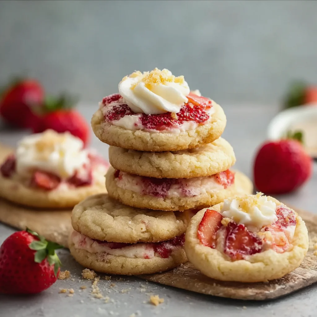 Strawberry Cheesecake Cookies - strawberry-cheesecake-cookies-bliss-that-youll-cra-3