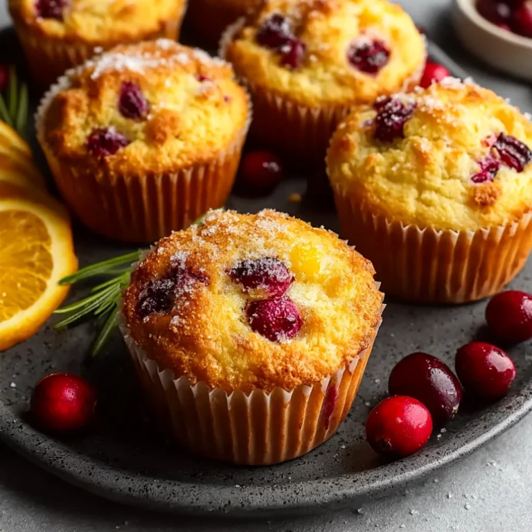 Tasty Orange Cranberry Muffins