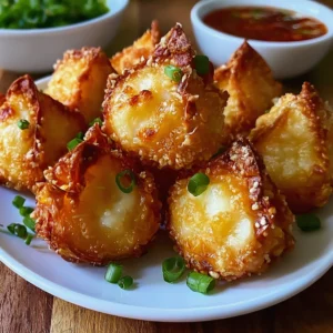 Crispy Crab Rangoon Bombs for Quick, Flavorful Snacking