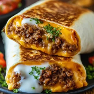 Delicious Taco Bell Beefy Melt Burrito Copycat at Home