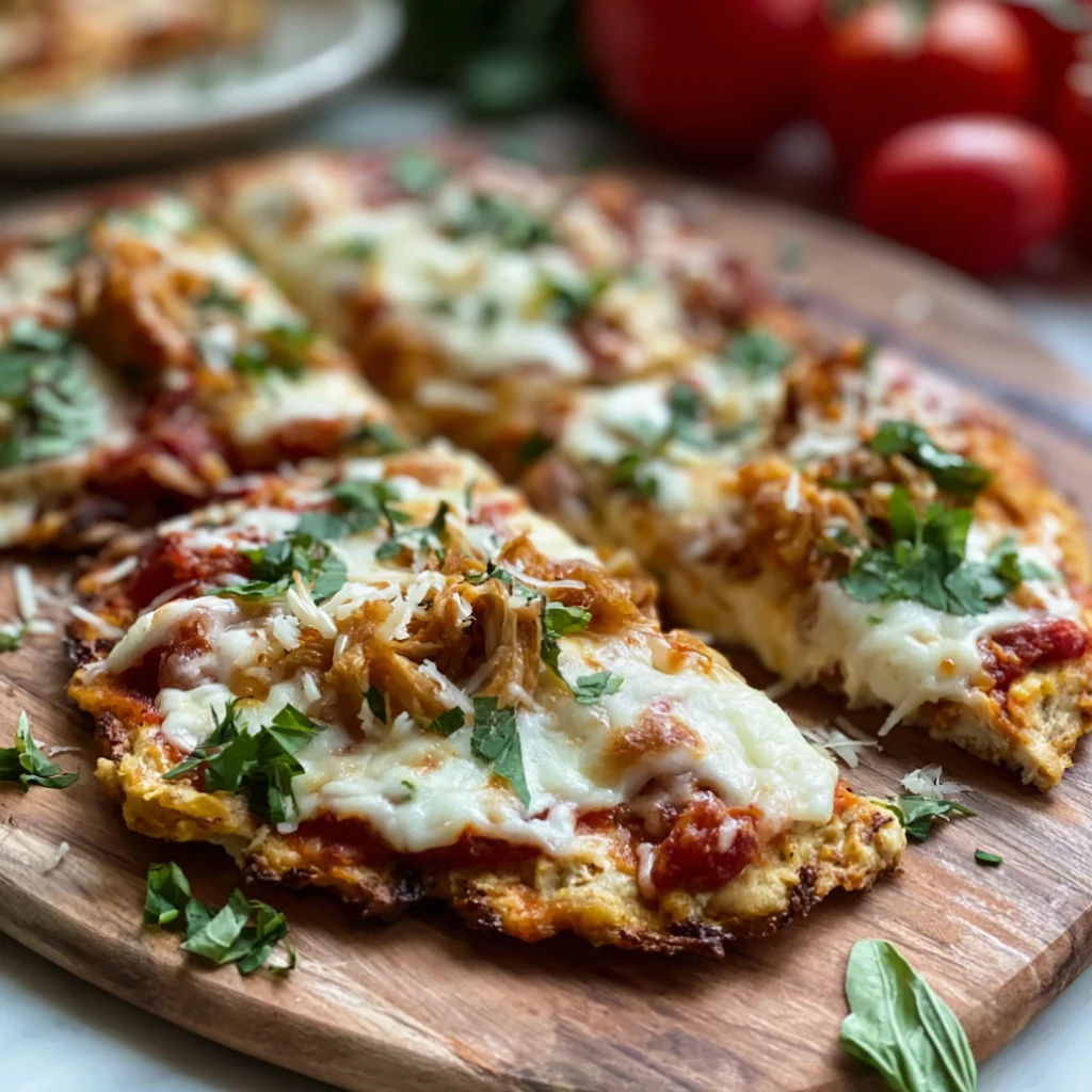 Easy Chicken Crust Pizza