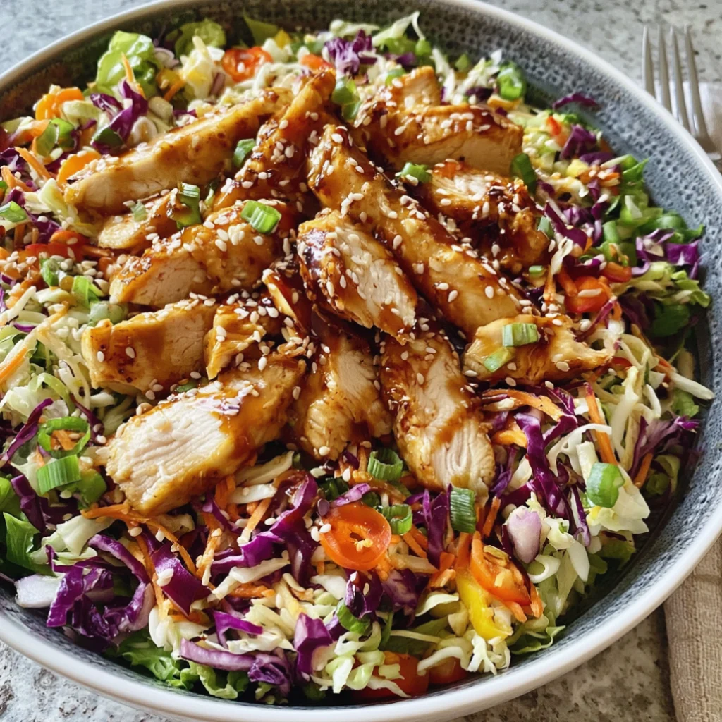 Easy & Delicious Asian Chicken Crunch Salad Recipe