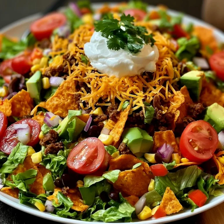 Easy Doritos Taco Salad