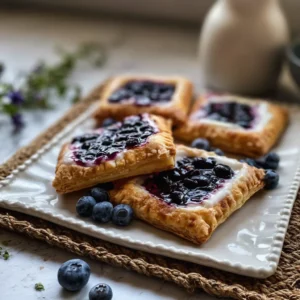 Homemade Blueberry Pop Tarts