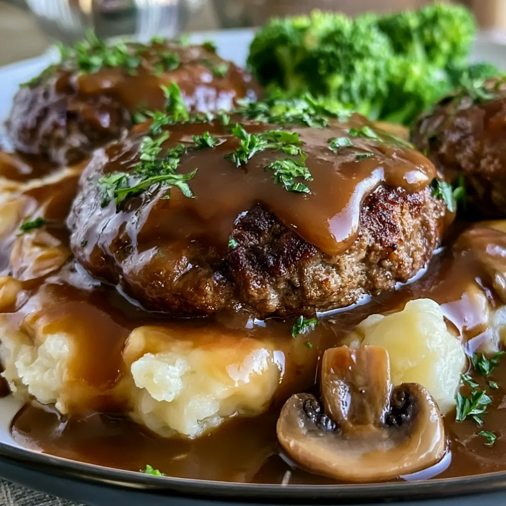 Mouthwatering Simple Salisbury Steak