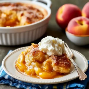 Quick & Easy Peach Cobbler Awaits – Perfect Summer Delight