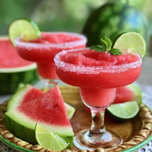 Refreshing Frozen Watermelon Margarita Recipe for Summer Bliss