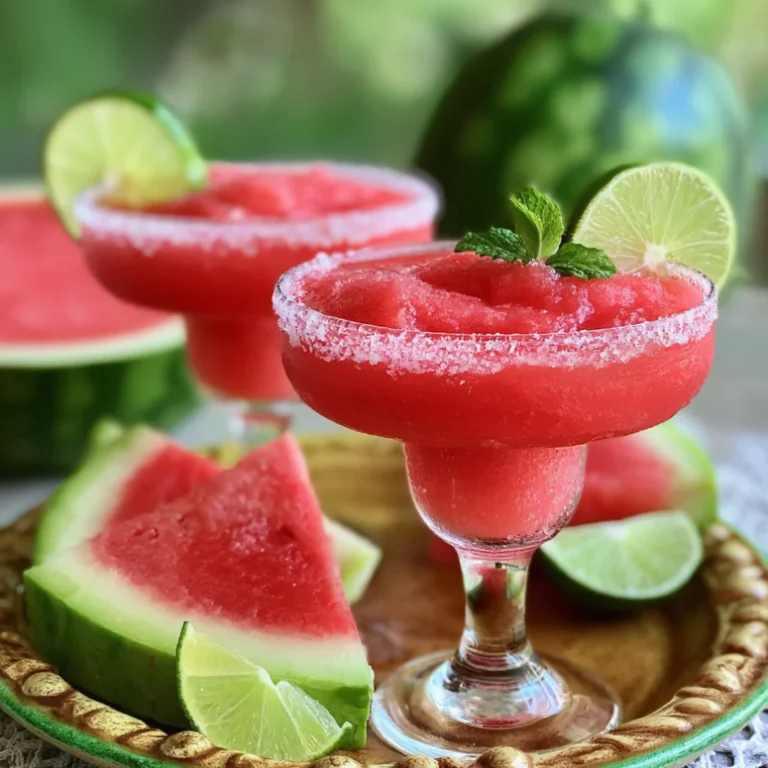 frozen watermelon margarita