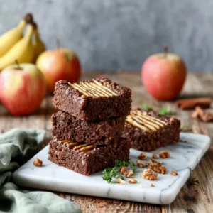 Sugar-Free Apple Brownies