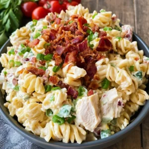 Ultimate Chicken Bacon Ranch Pasta Salad for Easy Gatherings